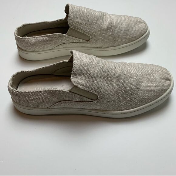 Vince Verrell off white woven slip on sneaker size 7 - Picture 12 of 12
